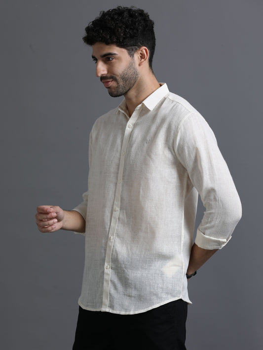 Flaxen Lightweight Relaxed Linen Shirt